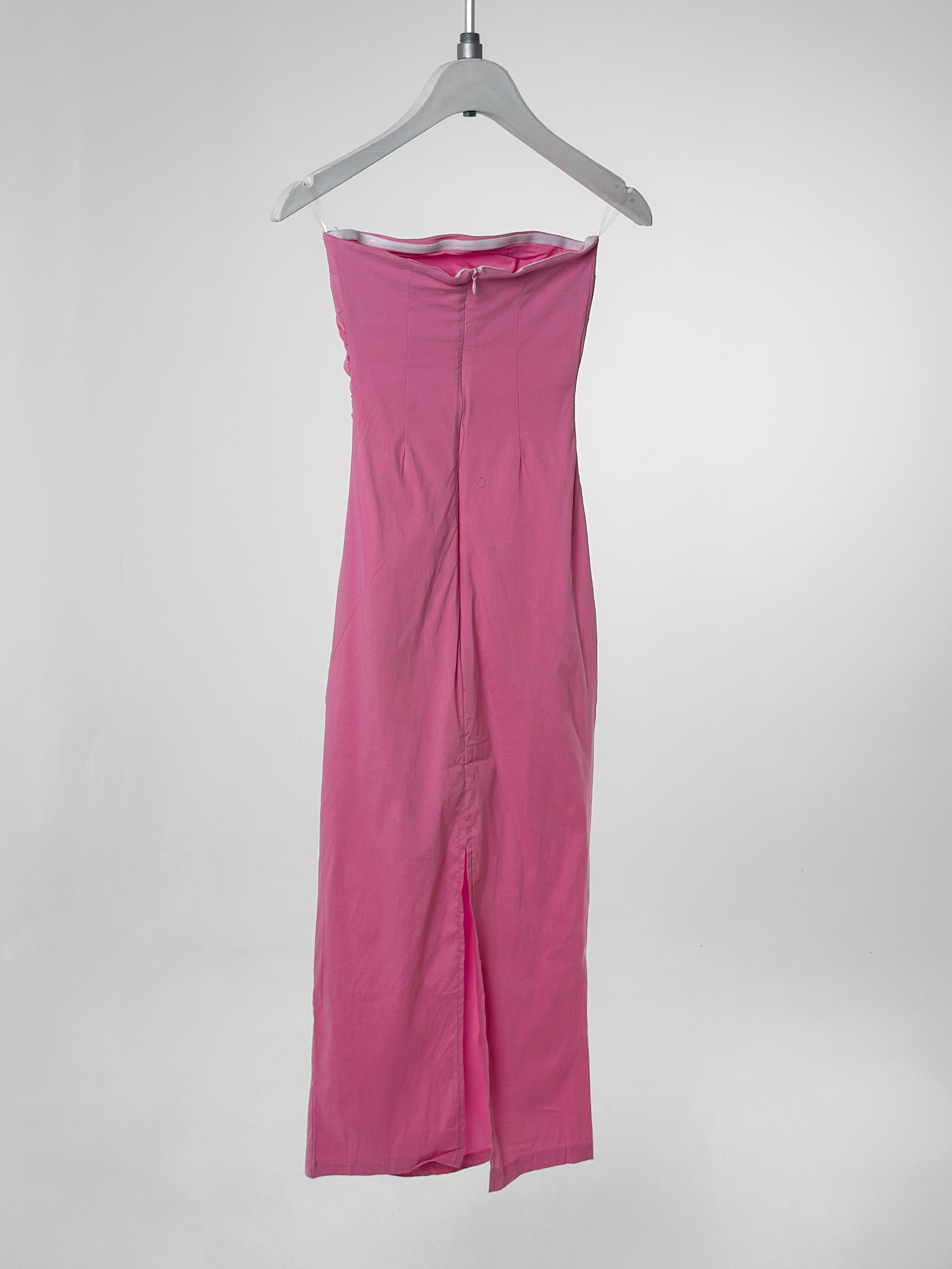 Drape Straplez Elbise