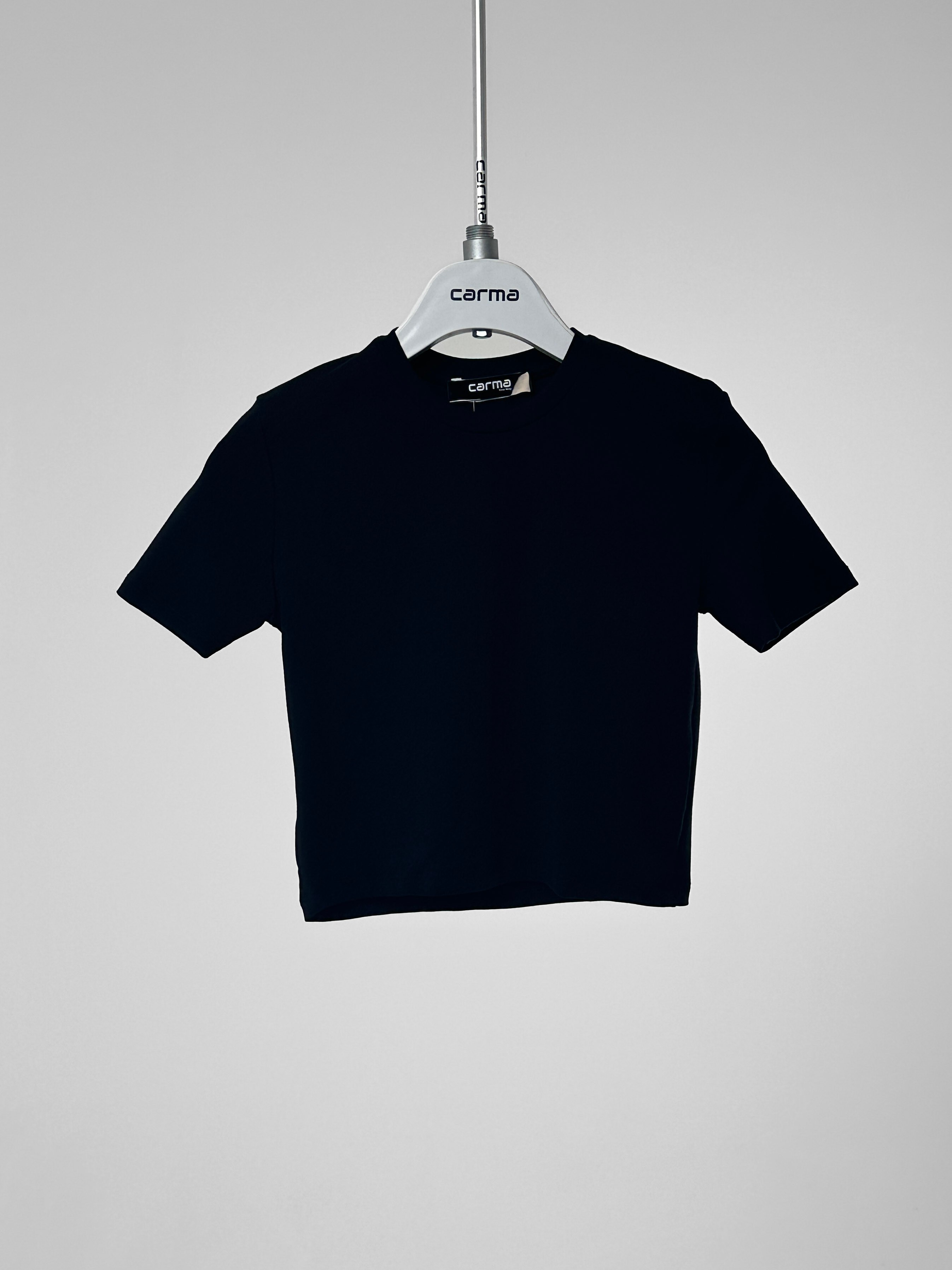 Basic Fit Crop - siyah