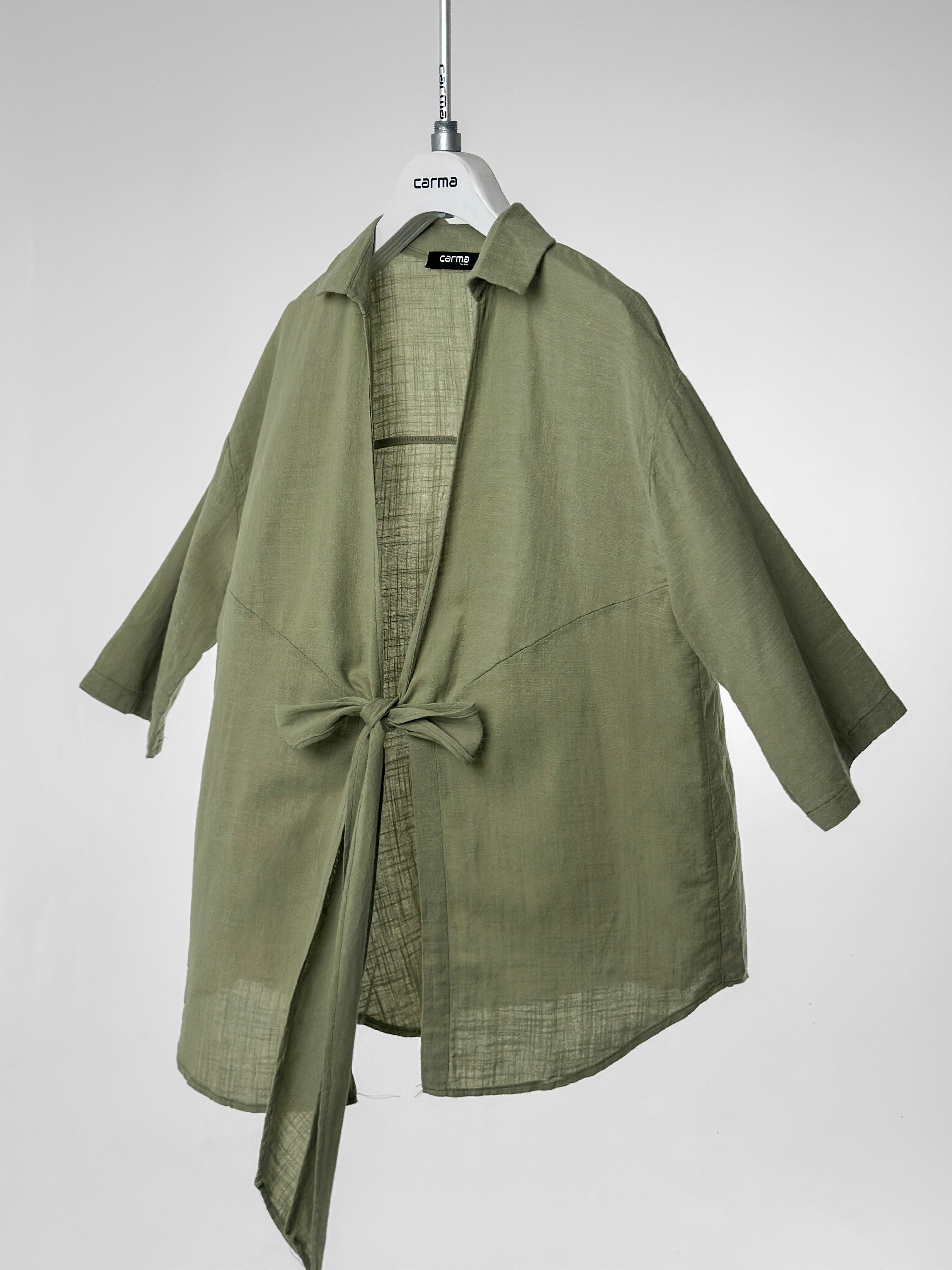 Keten Dokulu Kimono
