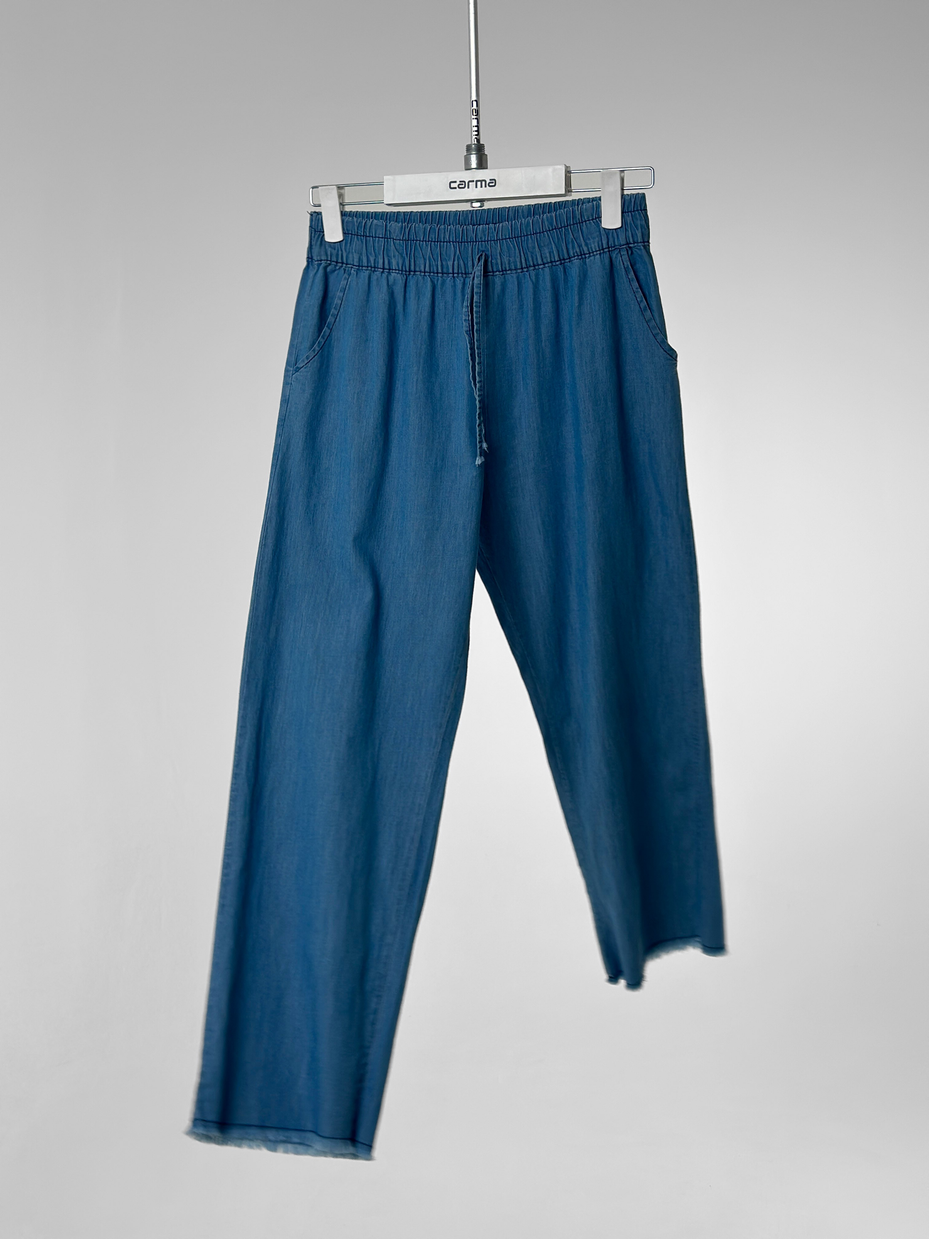 Püskül Paça Tensel Pantolon