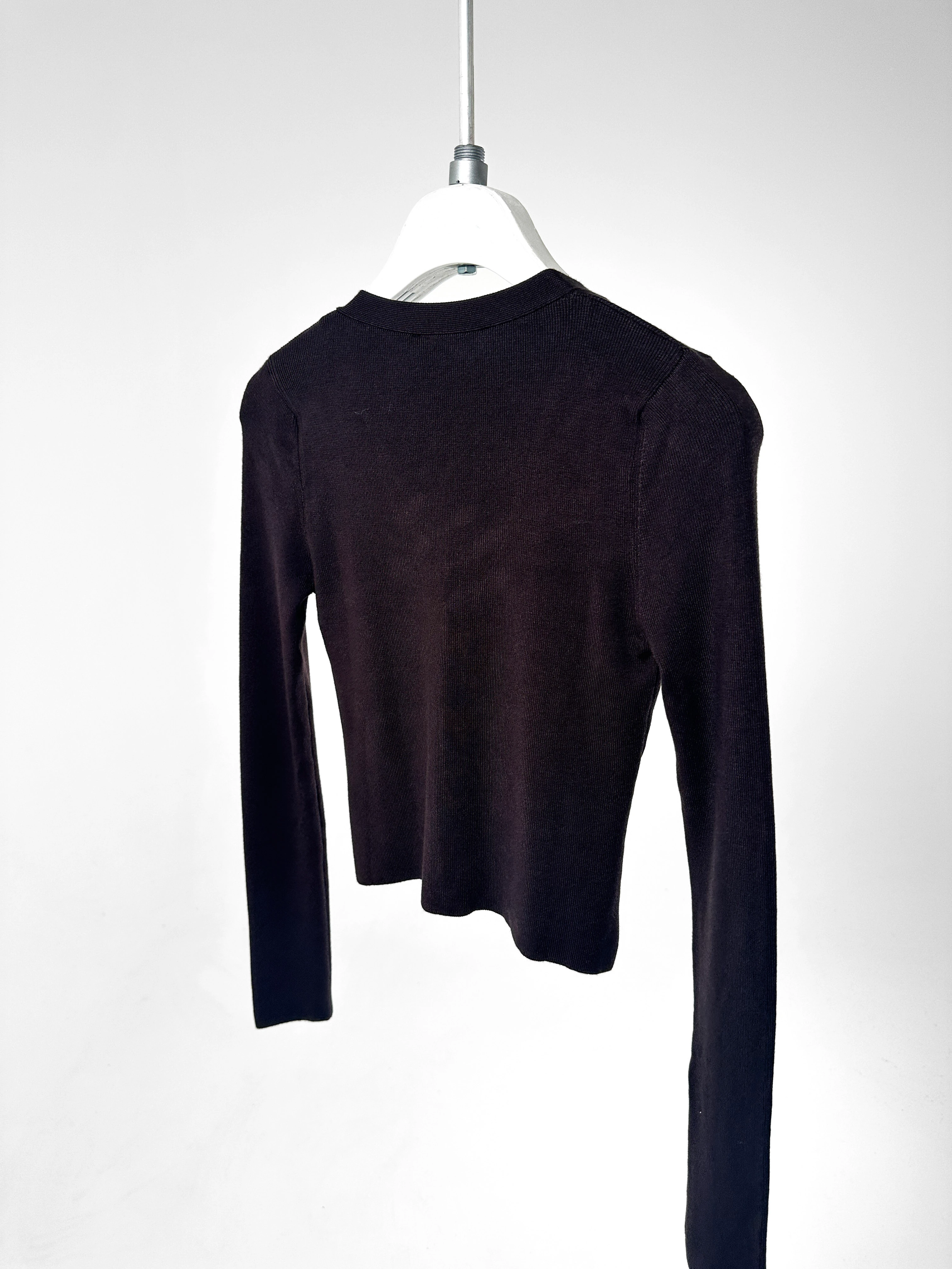 Büzgü Detaylı Triko Bluz