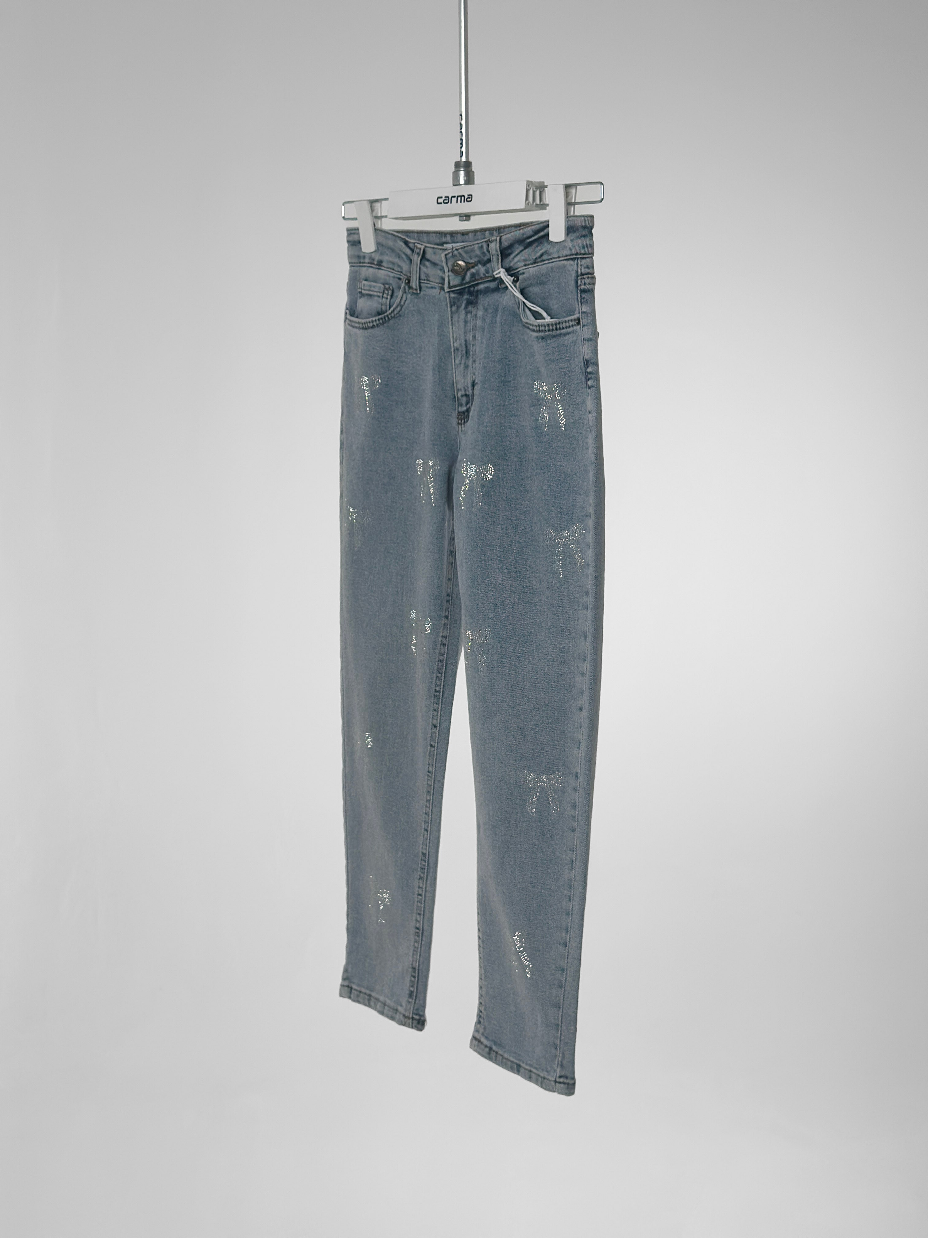Fiyonklu Mom Jean