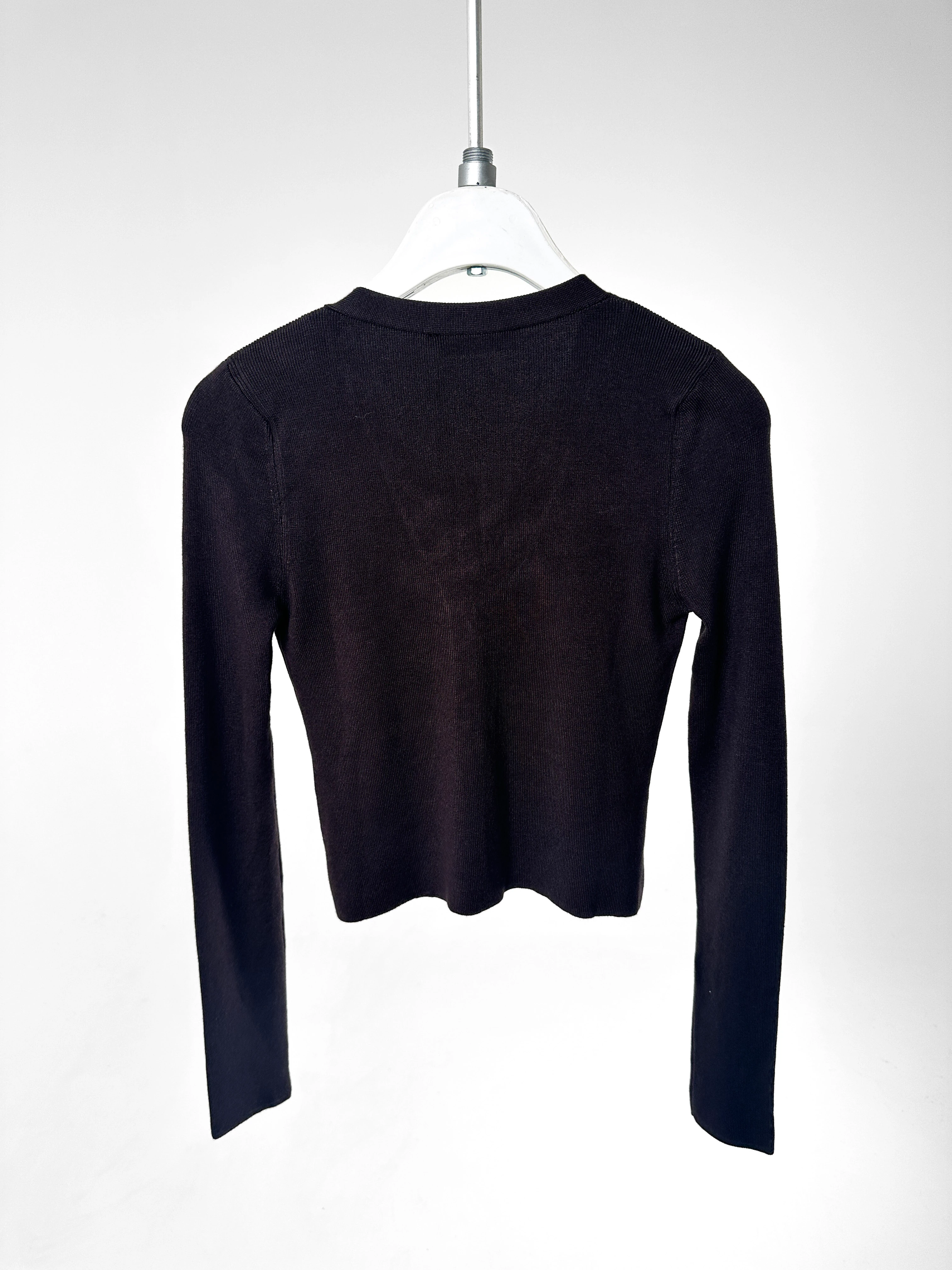 Büzgü Detaylı Triko Bluz