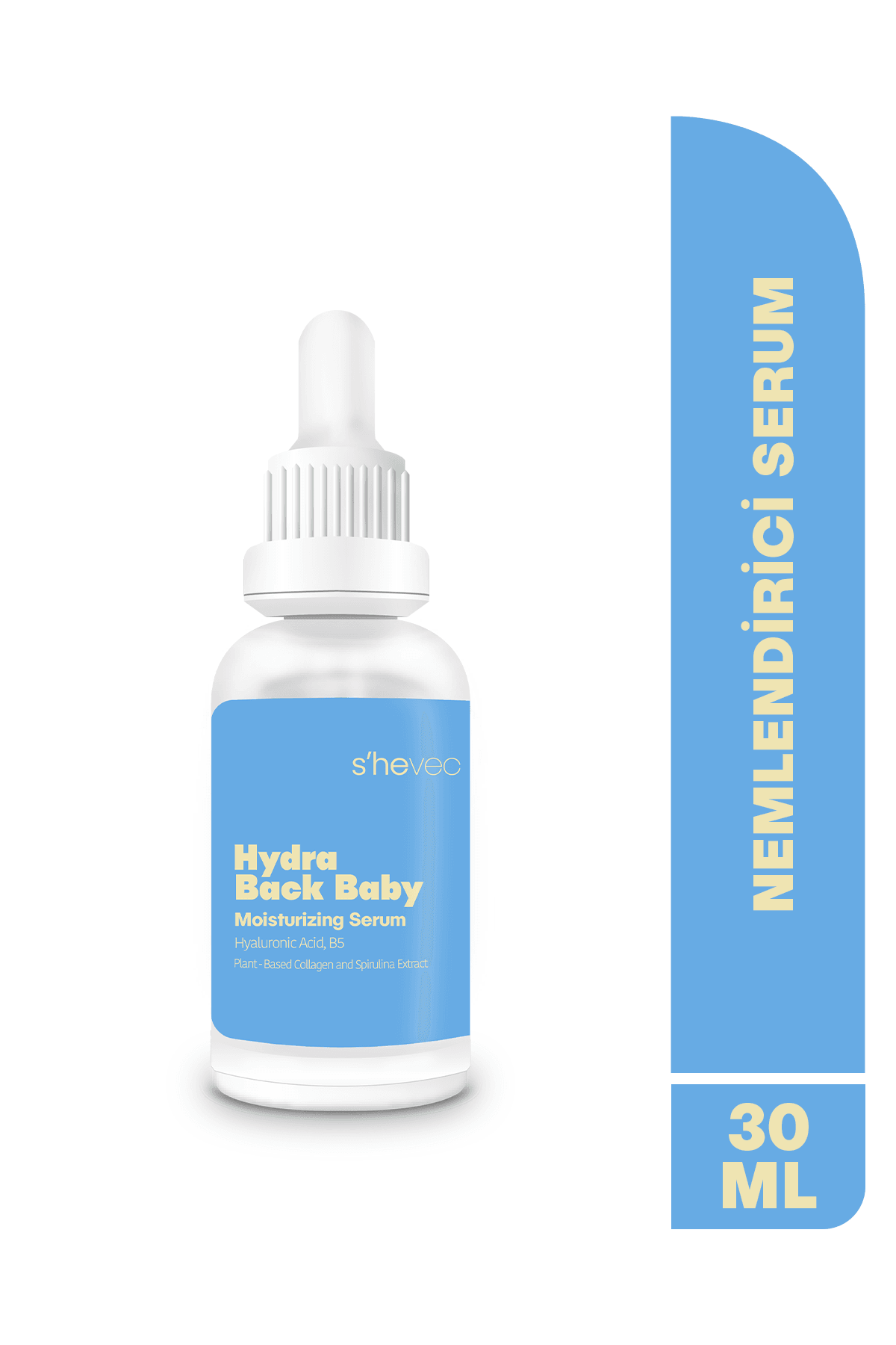 HYDRA BACK BABY - Hyaluronik Asit Yoğun Nemlendirici ve Dolgunlaştırıcı Cilt Serumu 30ml