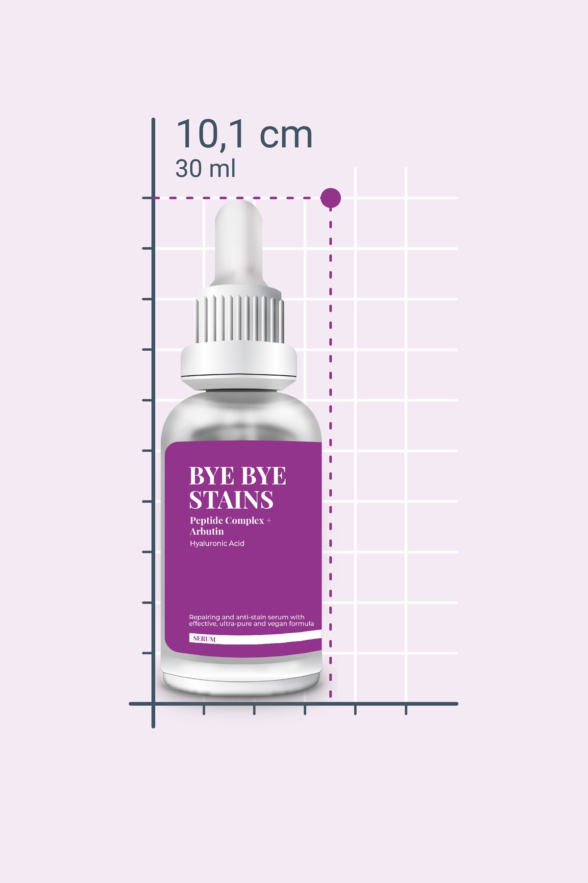 BYE BYE STAINS – Spot Care | Serum with Arbutin and Peptide Complex to Aid Repair (30 ML)