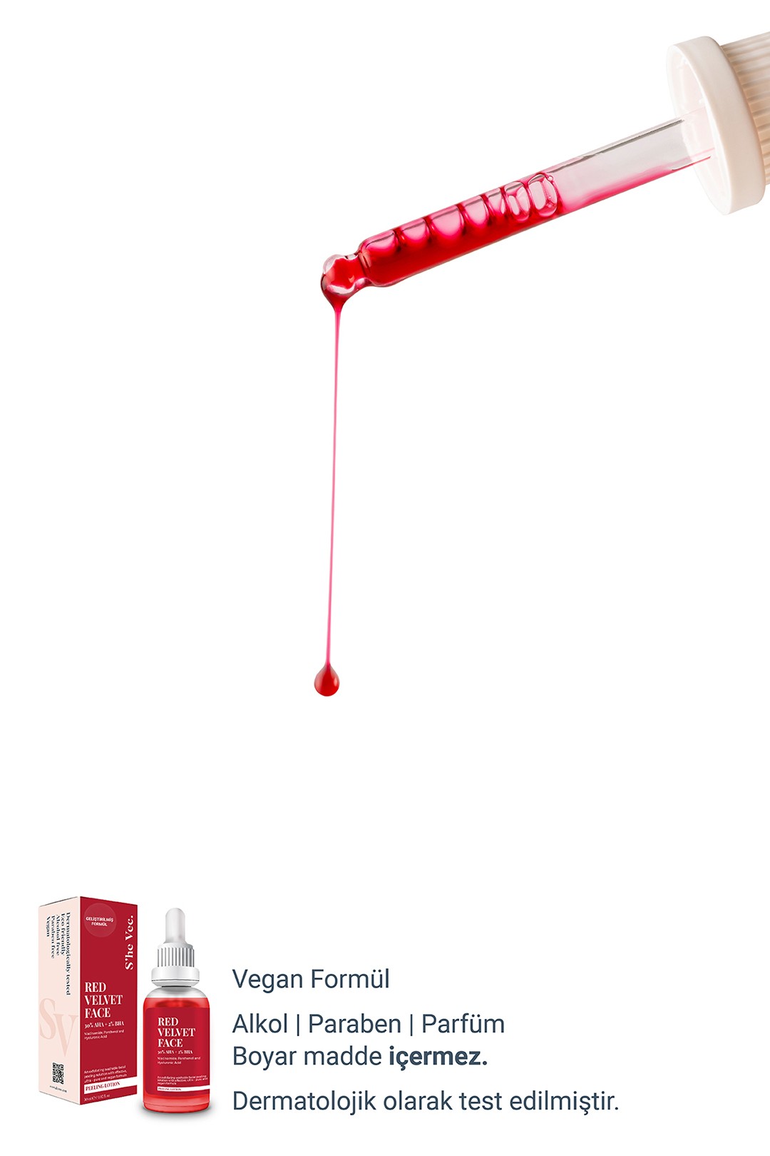 RED VELVET FACE - 30% AHA + 2% BHA Facial Peeling (30 ml)