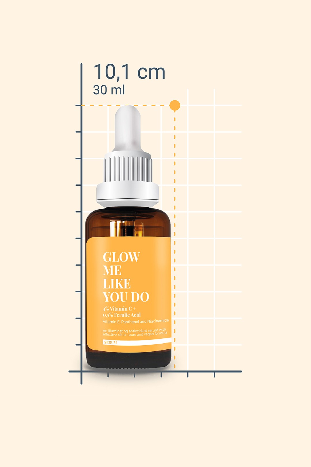 GLOW ME LIKE YOU DO - %4 Vitamin C + %0.5 Ferulic Acid (30 ml)