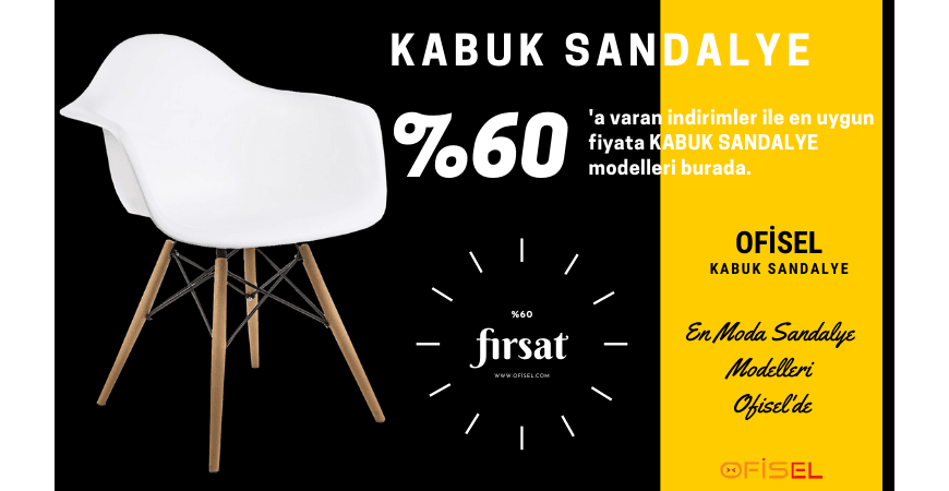 Eames Kabuk Sandalye Modelleri ve Fiyatları