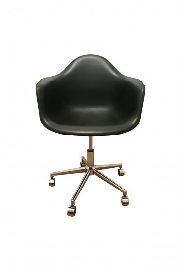 Eames Kabuk Çalışma Sandalyesi Siyah