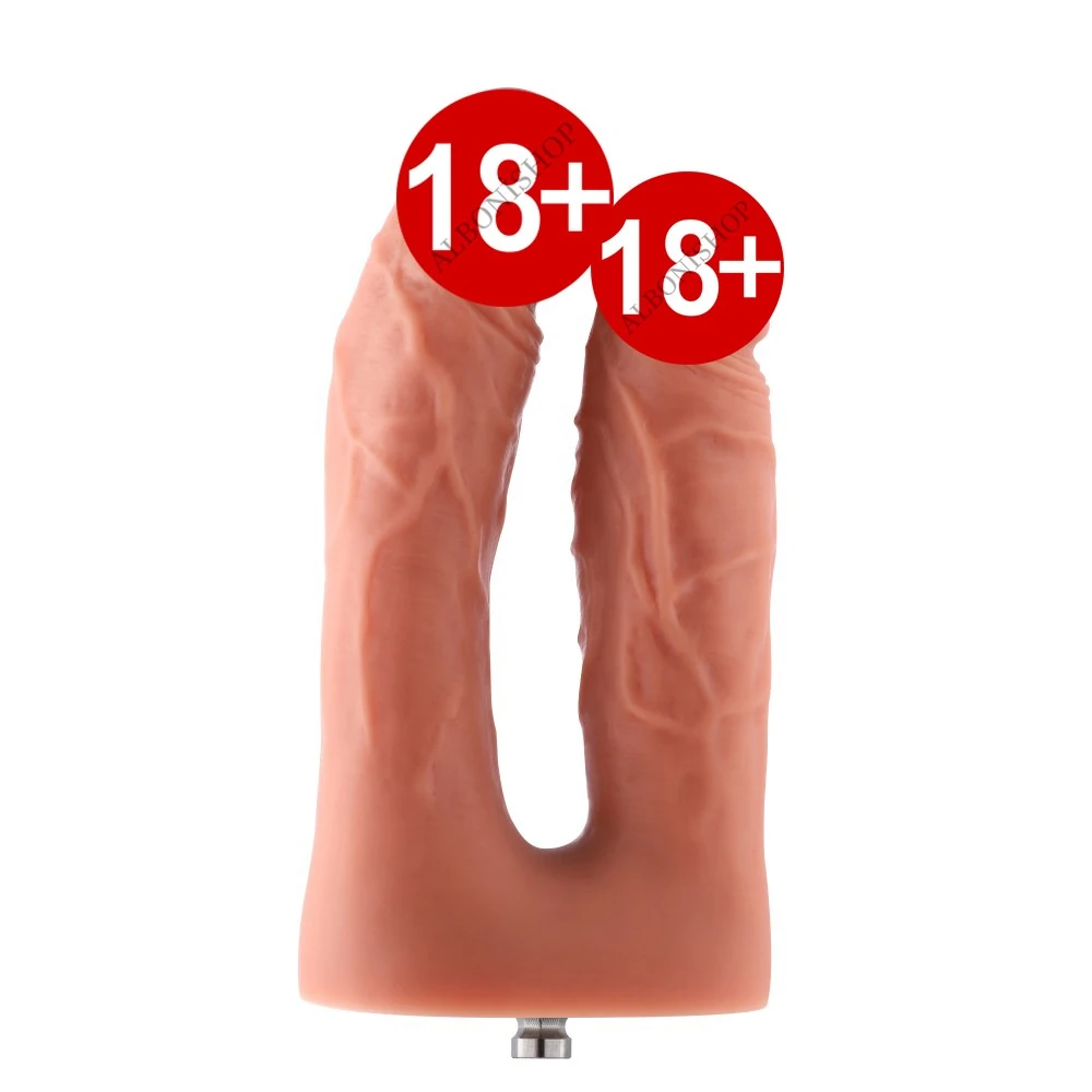Hismith Seks Makineleri İçin Tasarlanmış Ultra Yumuşak ve Gerçekci Double Penis Aparatı