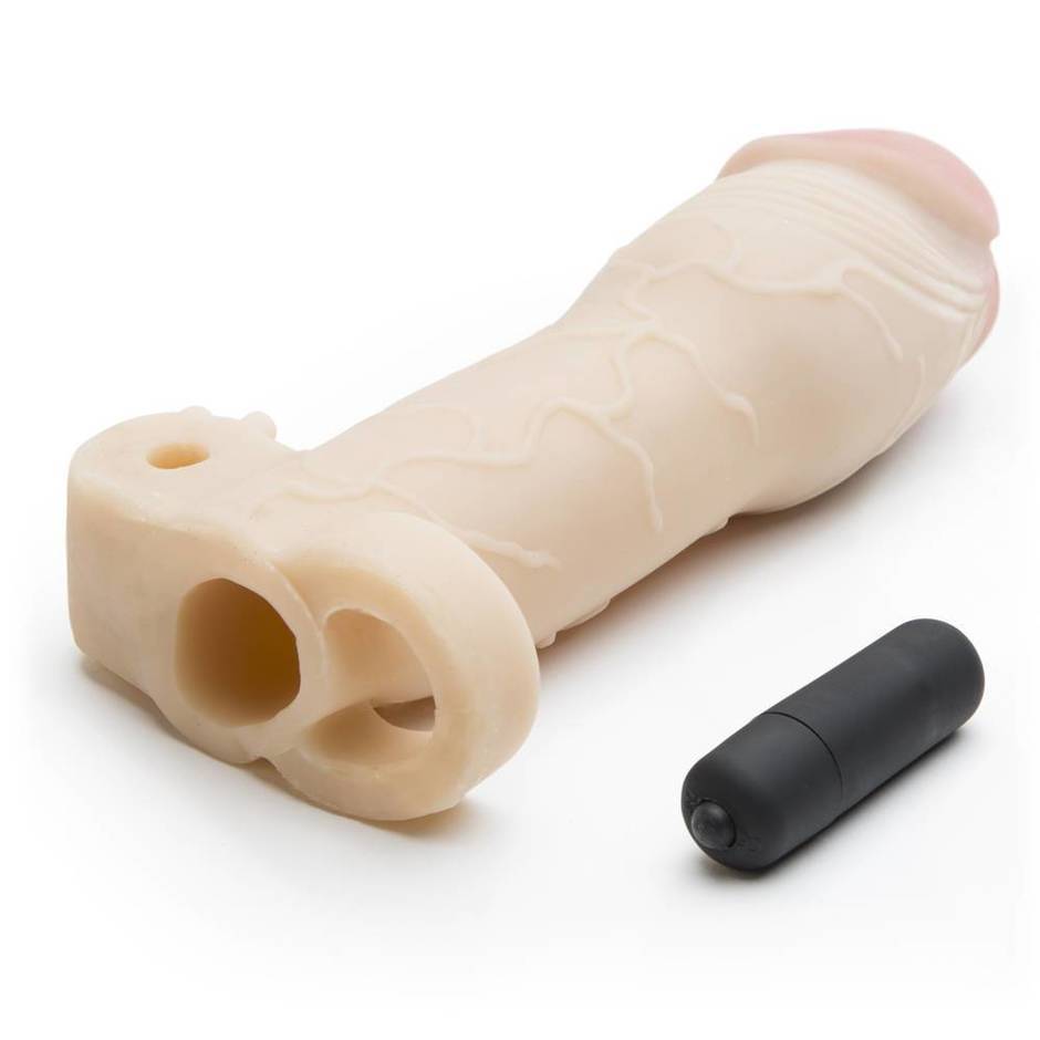 Fantasy X-Tensions Titreşimli Real Feel 2 Penis Kılıfı Made İn USA