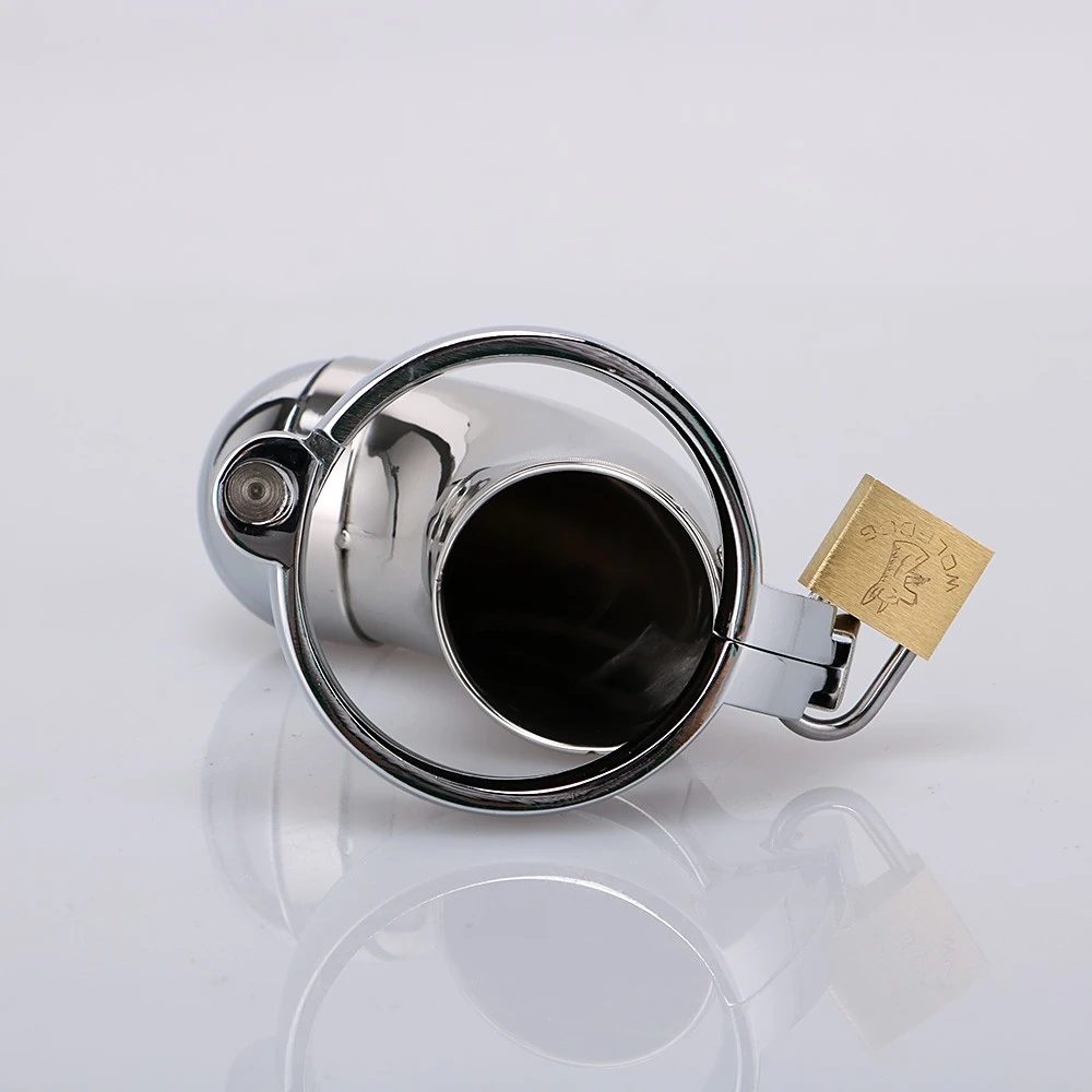 Bonilove Metal Chastity Cage Fetiş Kilitli Penis Kafesi