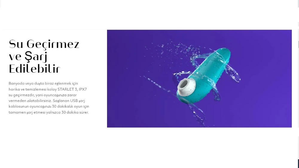 Womanizer Starlet 3 Indigo Klitoral Vibratör