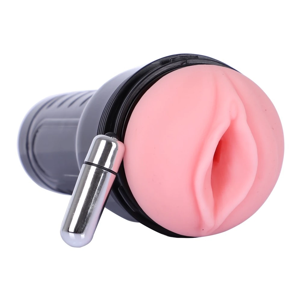 Vibro Fener Tipi Titreşimli Realistik Vajina Mastürbatör
