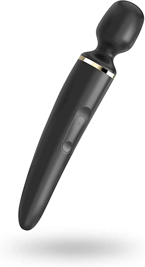 Satisfyer Büyük Boy Siyah 50 Modlu Titreşimli Güçlü Masaj Aleti Vibratör