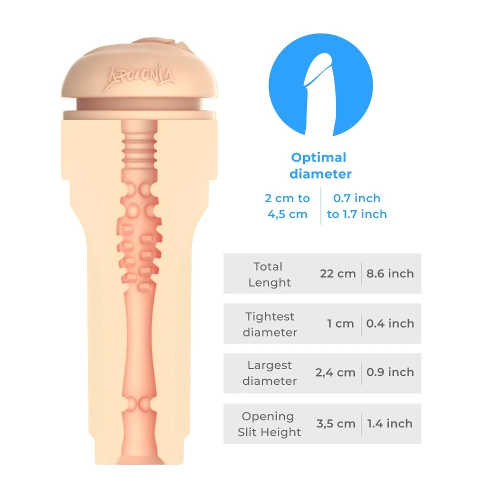 Kiiroo Feel Apolonıa Lapiedra Stroker Vajina Mastürbatör