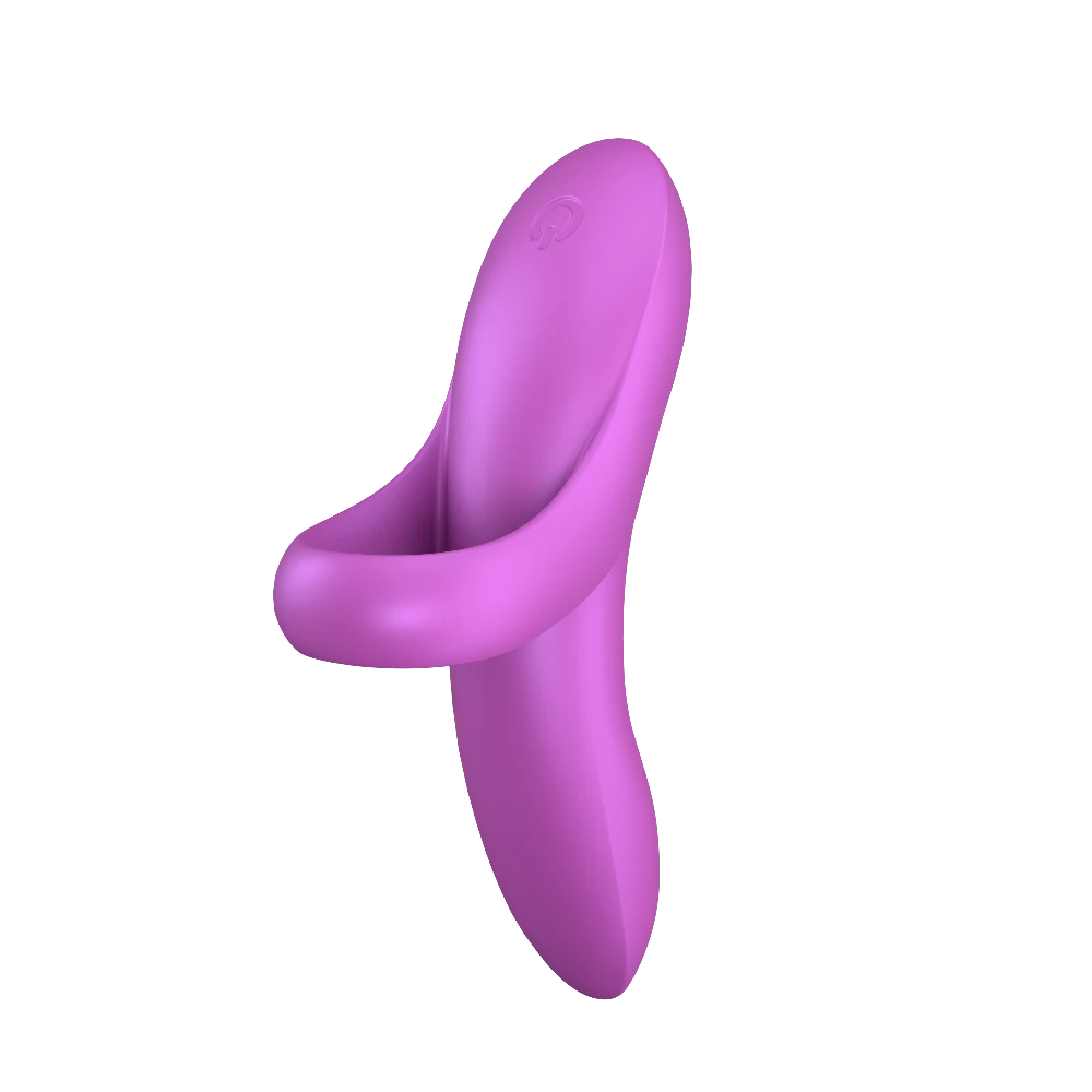 Satisfyer Bold Lover Dark Pink 12 Farklı Titreşim Modlu Parmak Vibratörü