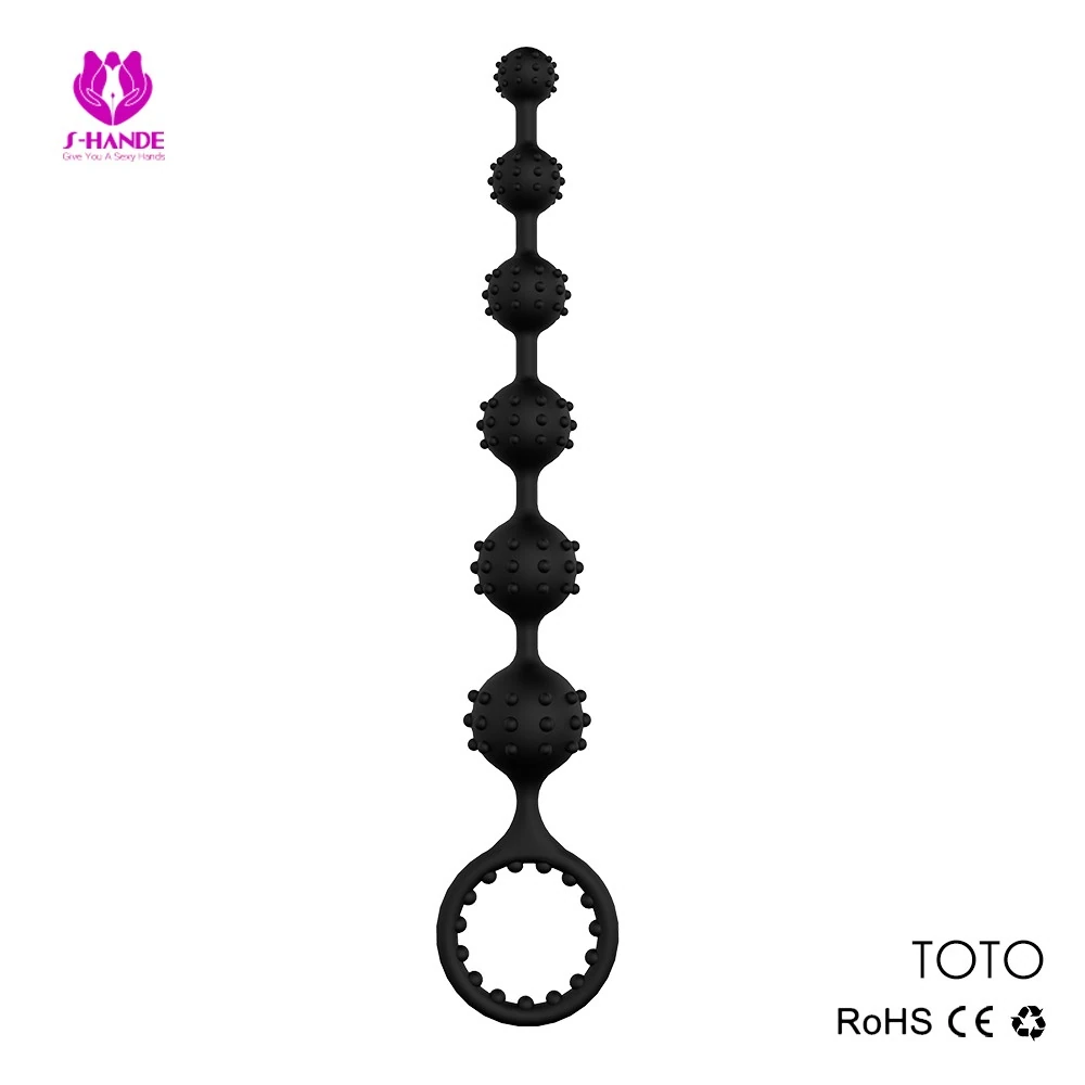 Toto 22 Cm Dışı Tırtıklı Anal Zevk Boncukları