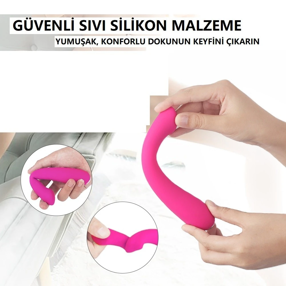 Ana 9 Fonksiyonlu Ultra Esnek Silikon Vibratör