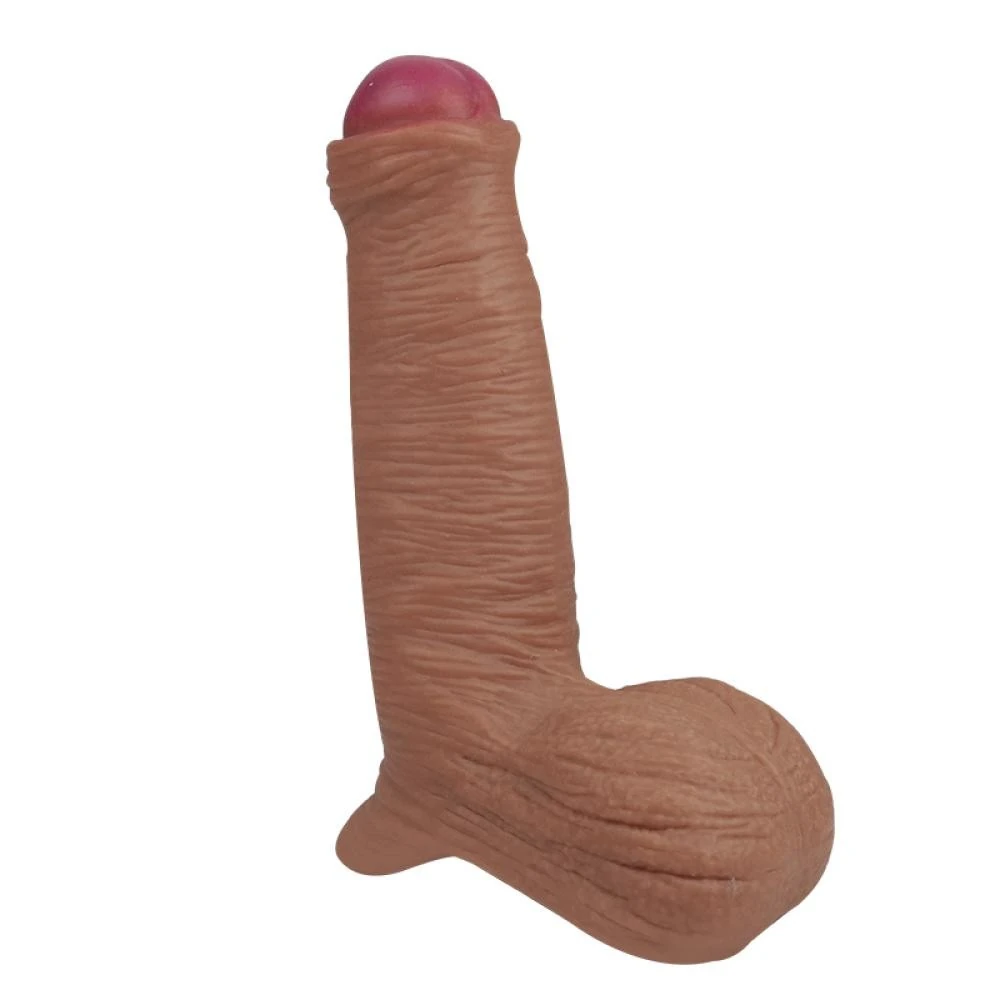 Double Layer 21 cm Özel Üretim Çift Katmanlı Realistik Penis Kılıfı