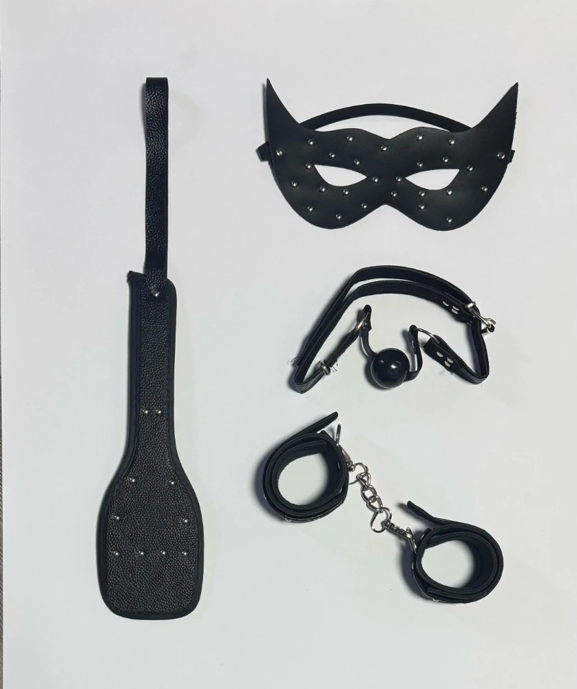 Siyah 4lü Fetiş Seti
