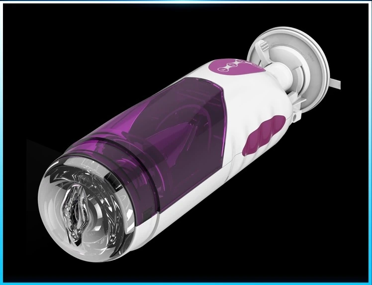 Otomatik İleri&Geri Hareketli Sesli Vantuzlu Vajina Mastürbatör