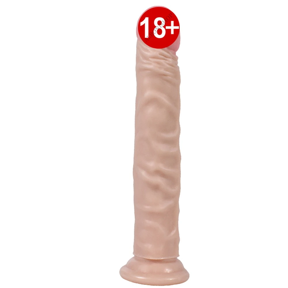 Dildo Series Luxman 24 Cm Bükülebilir Esnek Realistik Penis
