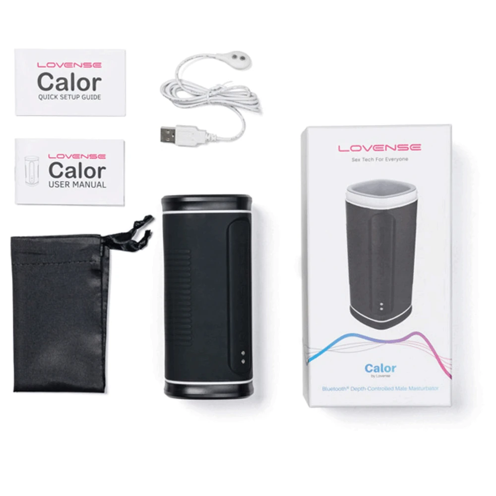 Lovense Calor Telefon Kontrollü Çiftlere Özel Akıllı Mastürbatör