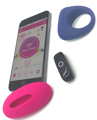 Magic Motion Candy&Dante Akıllı Telefondan Kontrol Edilebilen Penis Halkası Giyilebilen Vibratör