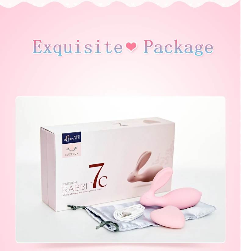 Wowyes 7C Kumandalı G-Bölgesi Uyarıcı Şarjlı 10 Modlu Titreşimli Tavşan Vibratör