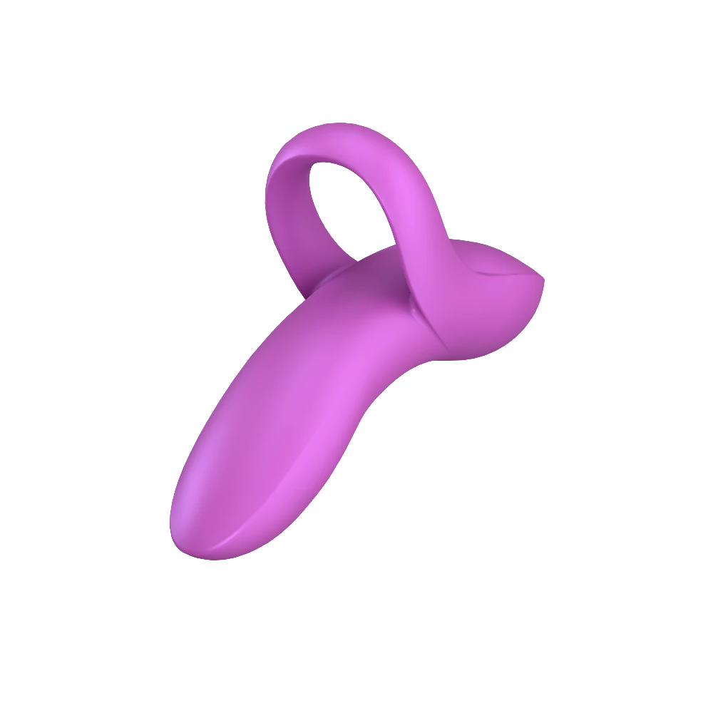Satisfyer Bold Lover Dark Pink 12 Farklı Titreşim Modlu Parmak Vibratörü