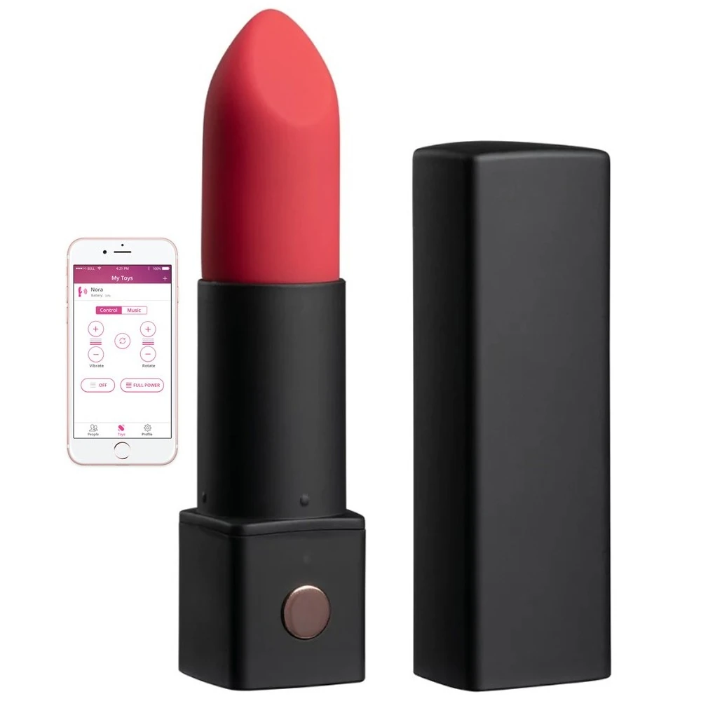 Lovense Exomoon Telefon Kontrollü Mini Ruj Vibratör