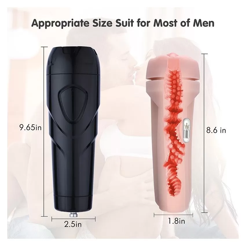 3 Hızlı ve 7 Frekanslı Titreşim Modları Seks Makinesi için Hismith Şarj Edilebilir Erkek Masturbator