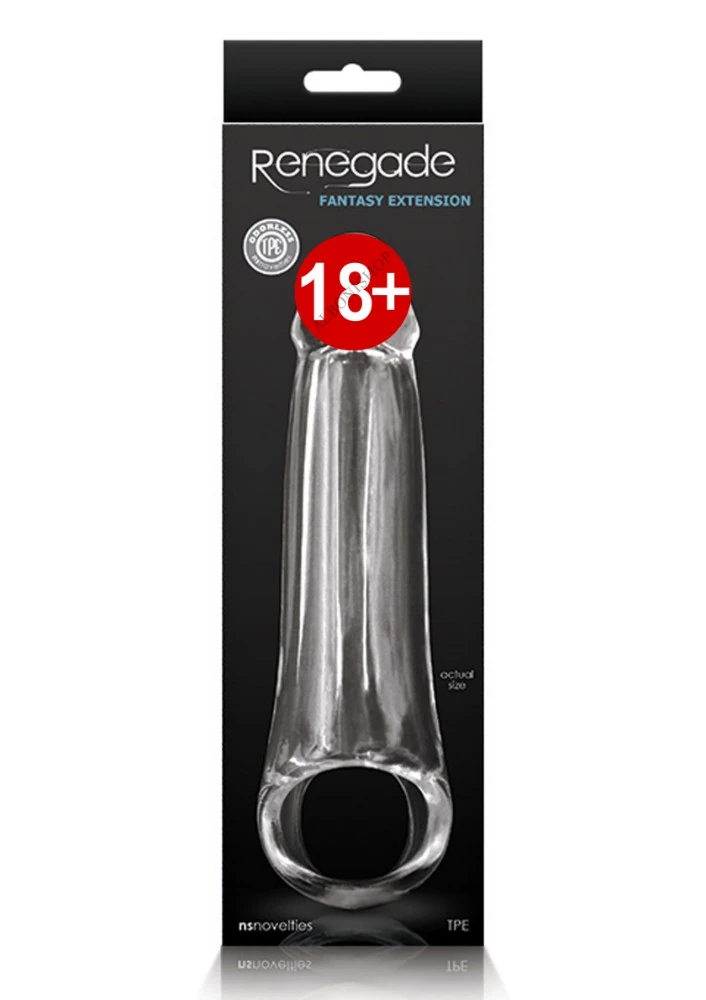 NS Novelties Renegade Fantasy Extenstion Medium Penis Kılıfı