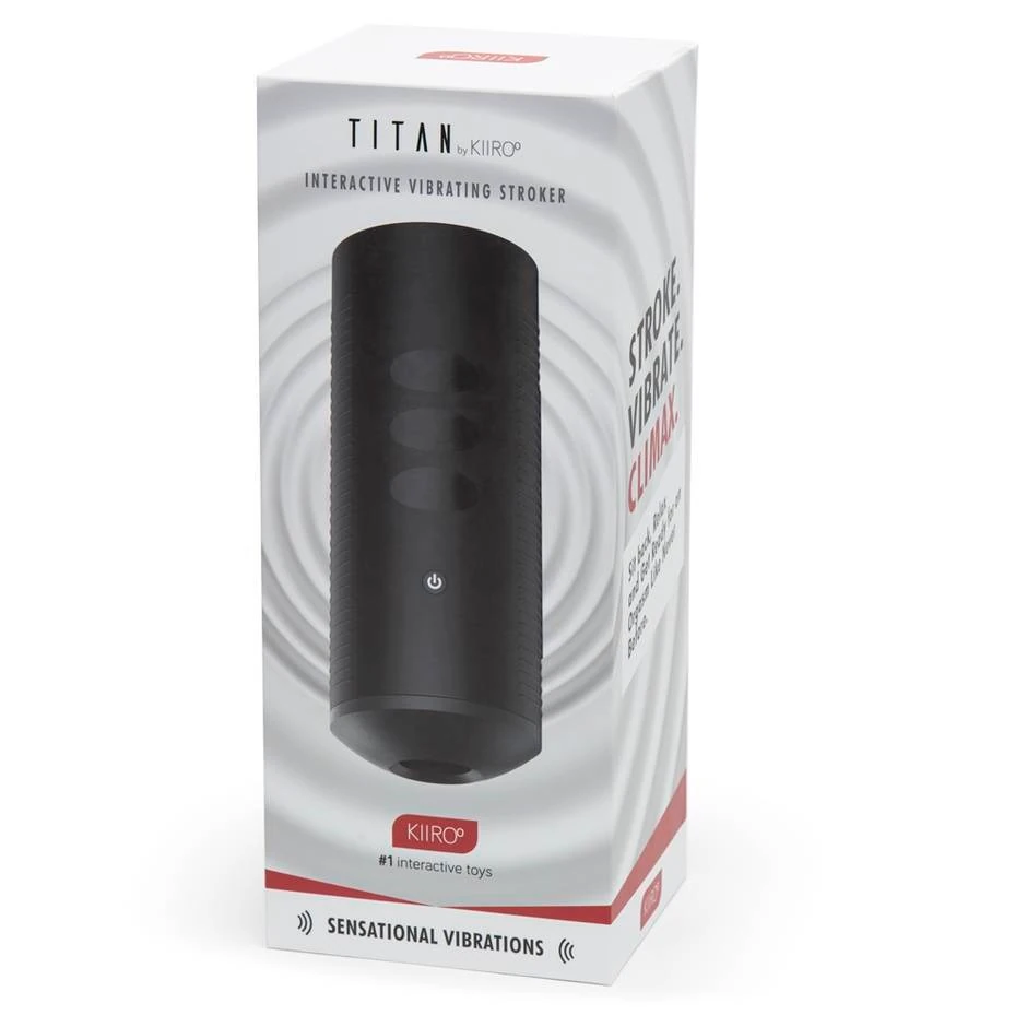 Kiiroo Titan İnteraktiv Uygulamalı Lüks Akıllı Otomatik Mastürbatör
