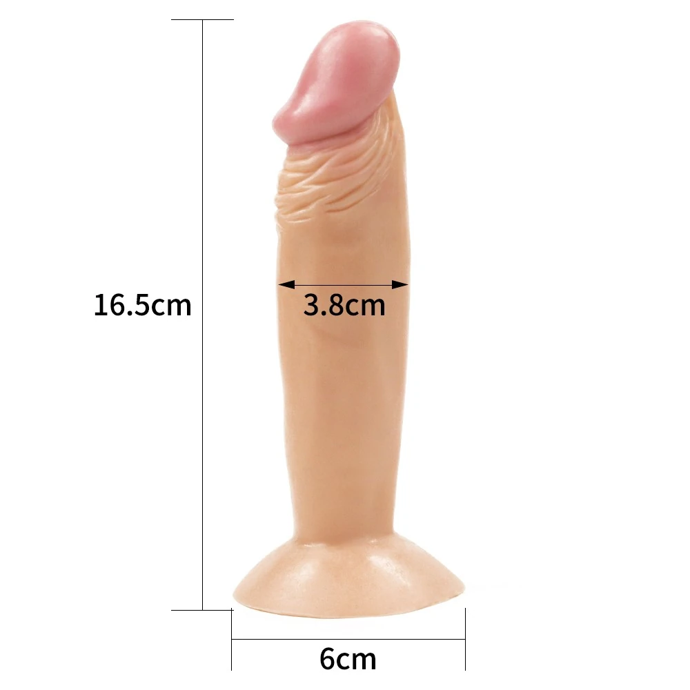 15 Cm Anal ve Vajinal Realistik Yapay Penis
