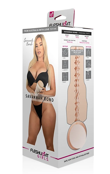 Fleshlight Girls Savannah Bond From Australia with love Masturbator