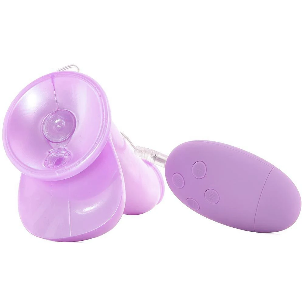 Lollies Sugardaddy 20 Cm Ekstra Gerçekci Jel Dokulu Mor Dildo Vibratör