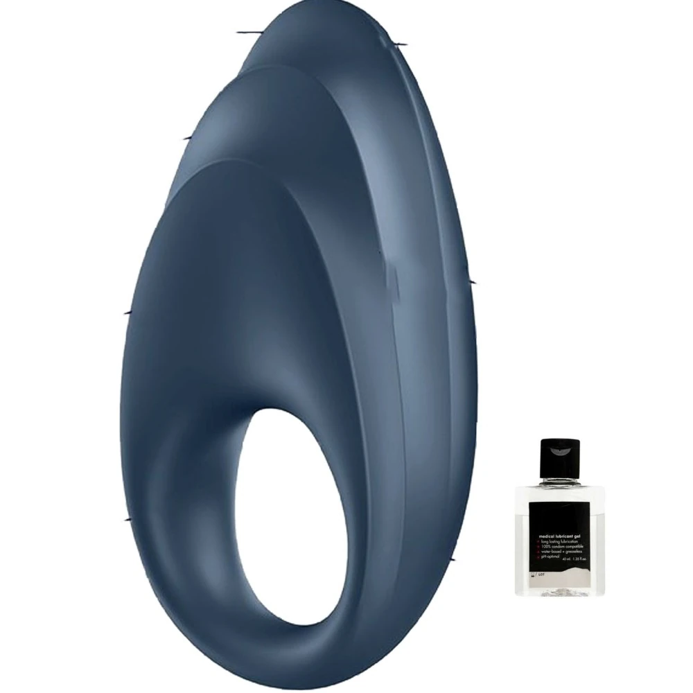 Satisfyer Powerful Mighty Telefon Kontrol Şarjlı Penis Halkası