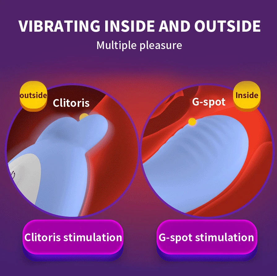 Leten 7 Titreşim Modlu Giyilebilen Kumandalı G-Bölgesi ve Klitoris Uyarıcı Vibratör