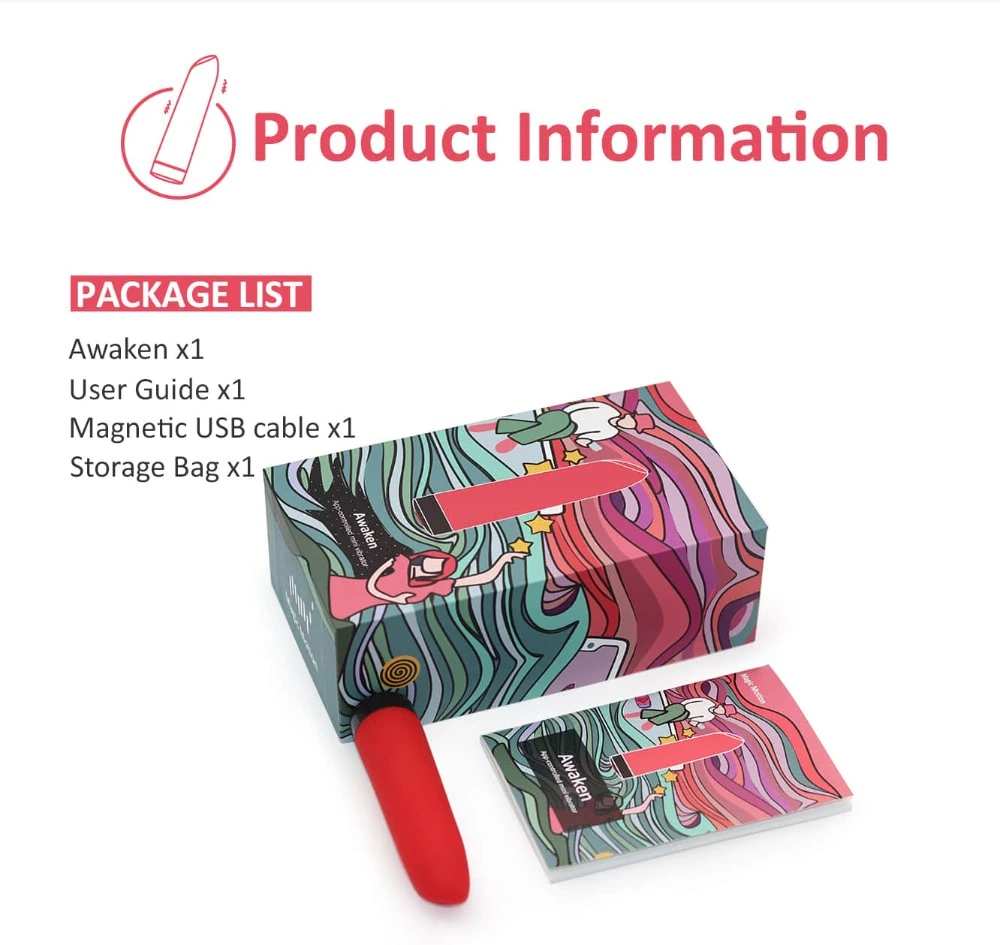 Magic Awaken Telefon Kontrol Mini Vibratör