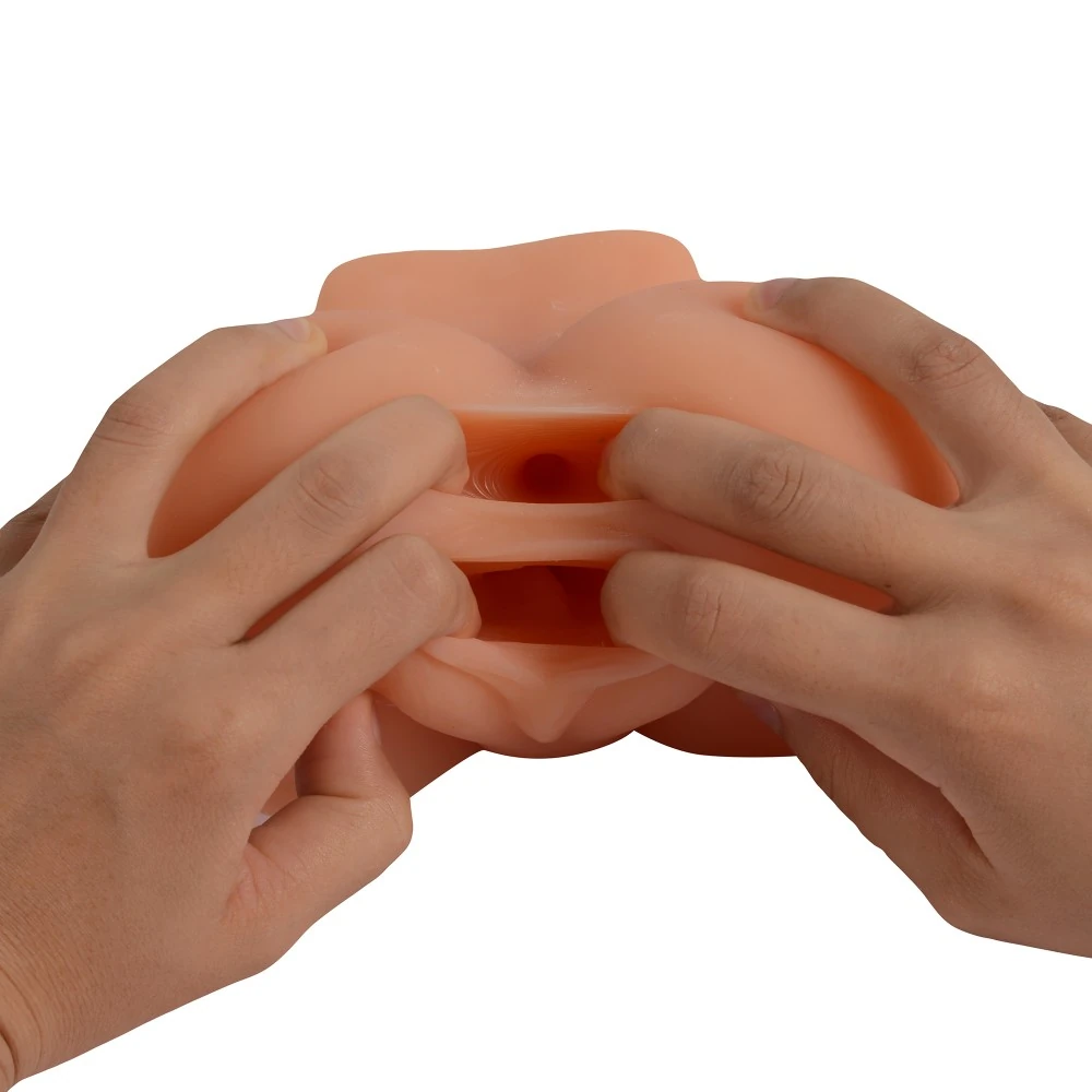 Emily Solid Full Silikon Titreşimli Yapay Vajina Mastürbatör