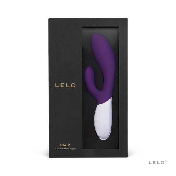 Lelo İna Wave 2 G-Bölgesi ve Klitoris Uyarıcı Titreşimli Rabbit Vibratör