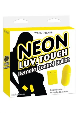 Neon Remote Control Bullet Yellow