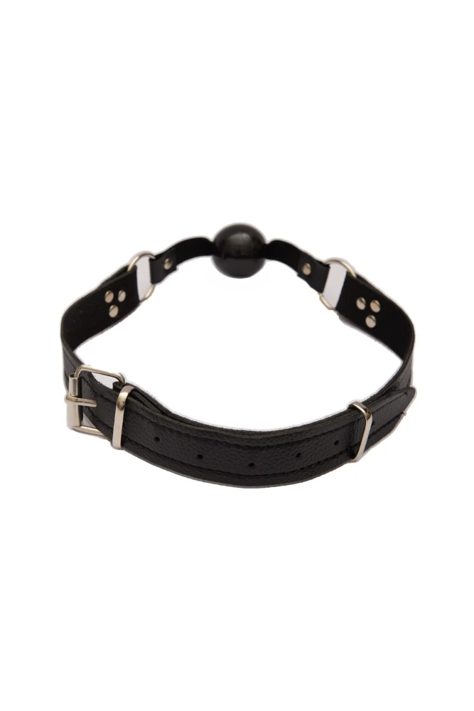 Siyah Deri Ağız Topu