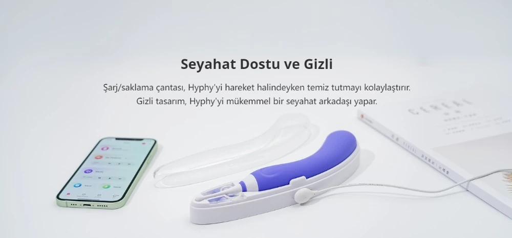 Lovense Hyphy Telefon Uyumlu Çift Taraflı Vibratör
