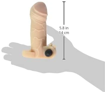 Fantasy X-Tensions Titreşimli Real Feel 1 Penis Kılıfı Made İn USA