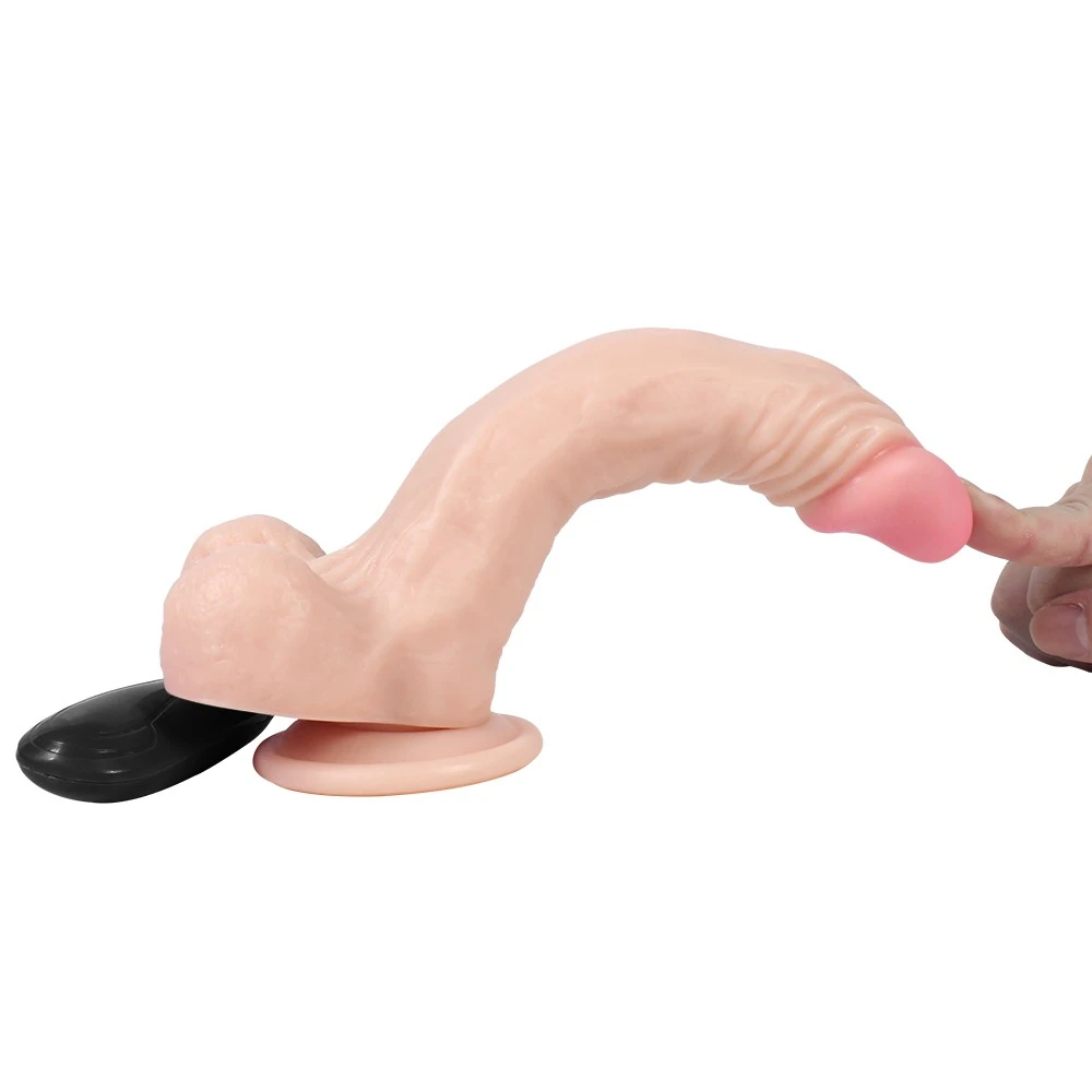 Dildo Series Yuan 21 Cm 10 Modlu Titreşimli Realistik Penis