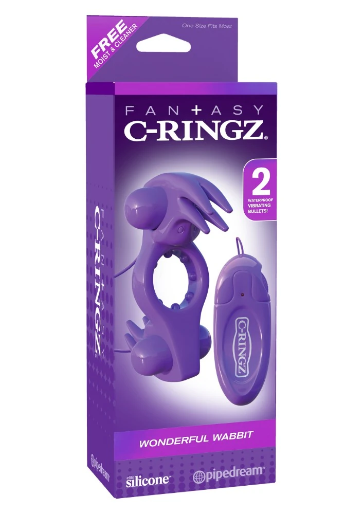 Pipedream Wonderful Wabbit Titreşimli Penis Halkası