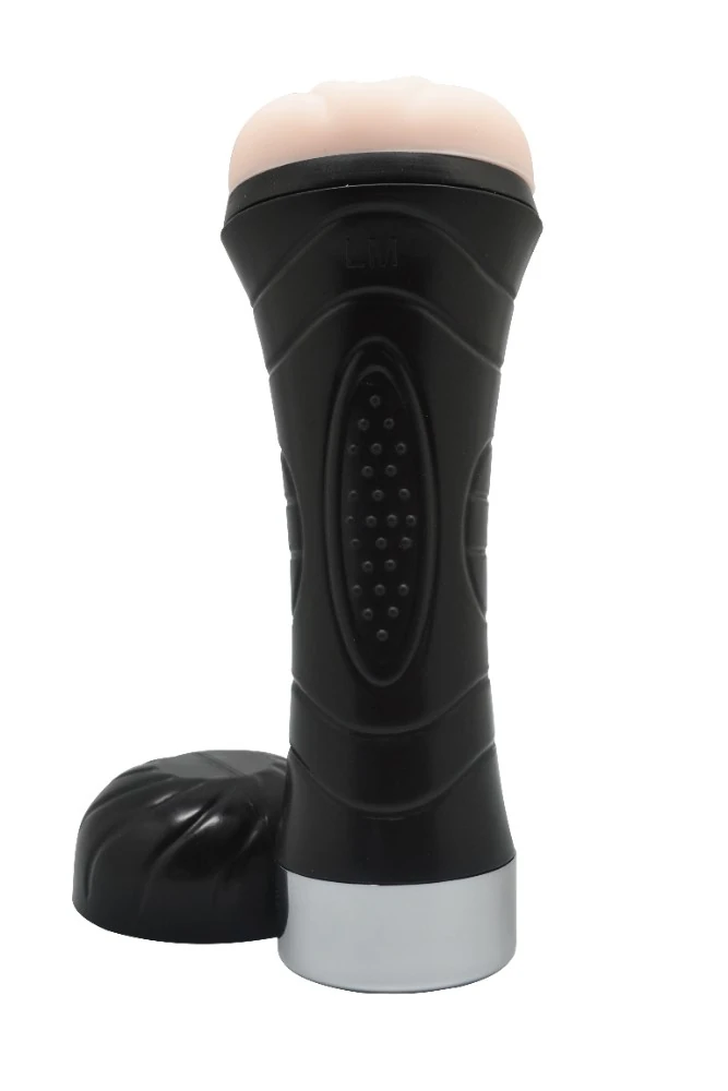 Rennes Titreşimli&Sesli İçi Tırtıklı Özel Dokulu Mastürbatör